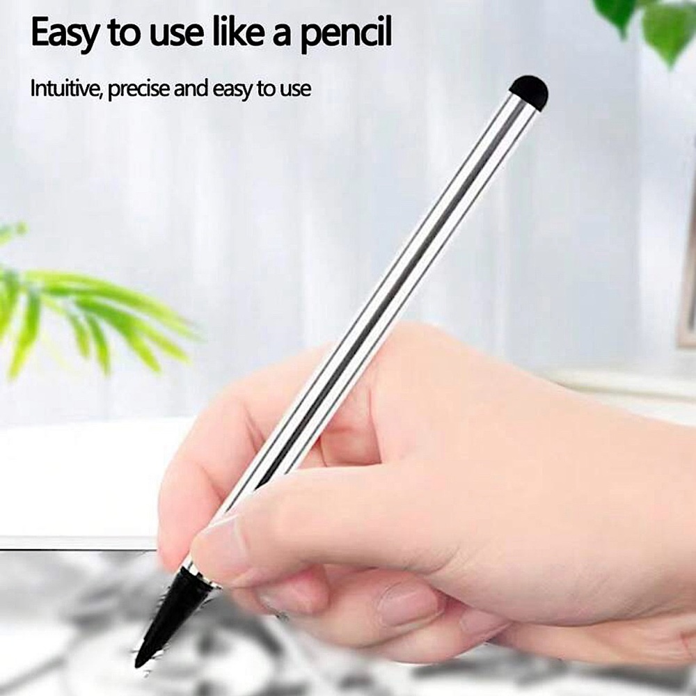 Silver black compact iPhone android iPad cellphone tablet pen pencil
